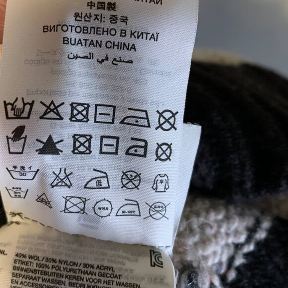 G-Star RAW Women's Enn Long Knit Sweater Size S Tunic Oversized Wool Blend Cozy - Picture 12 of 14